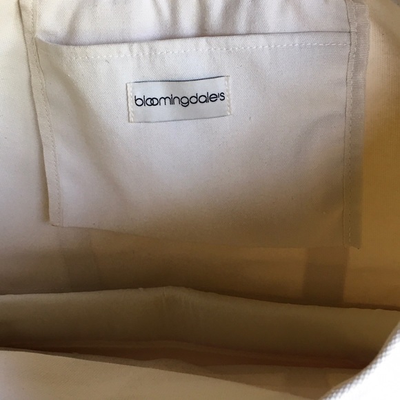 Cream and Pink Farmers Market Canvas tote bag NWT - Picture 9 of 12